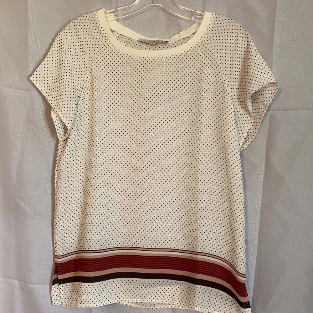 Short sleeve blouse by Loft, size Small